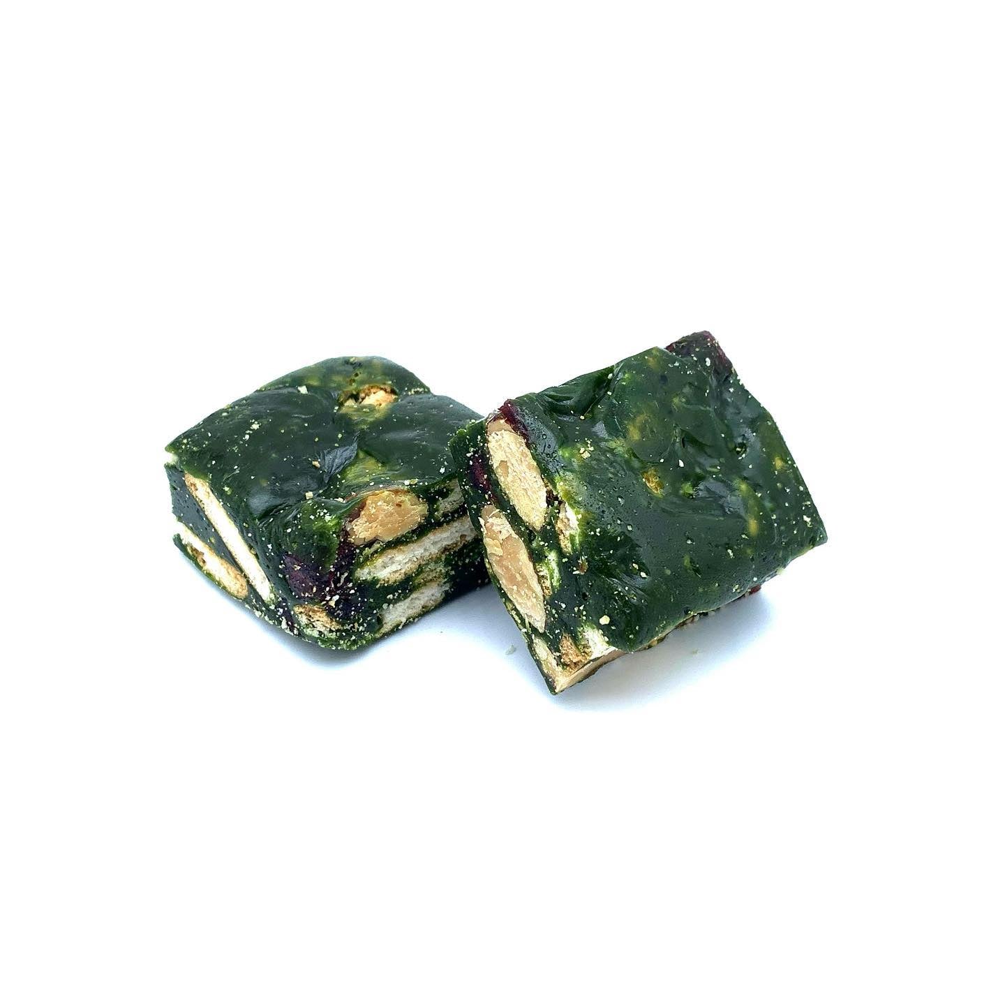 15件裝 日本西村番茶屋抹茶紅莓杏仁雪花酥 Matcha Cranberry Almond Snowflake Crisp (每件獨立包裝)