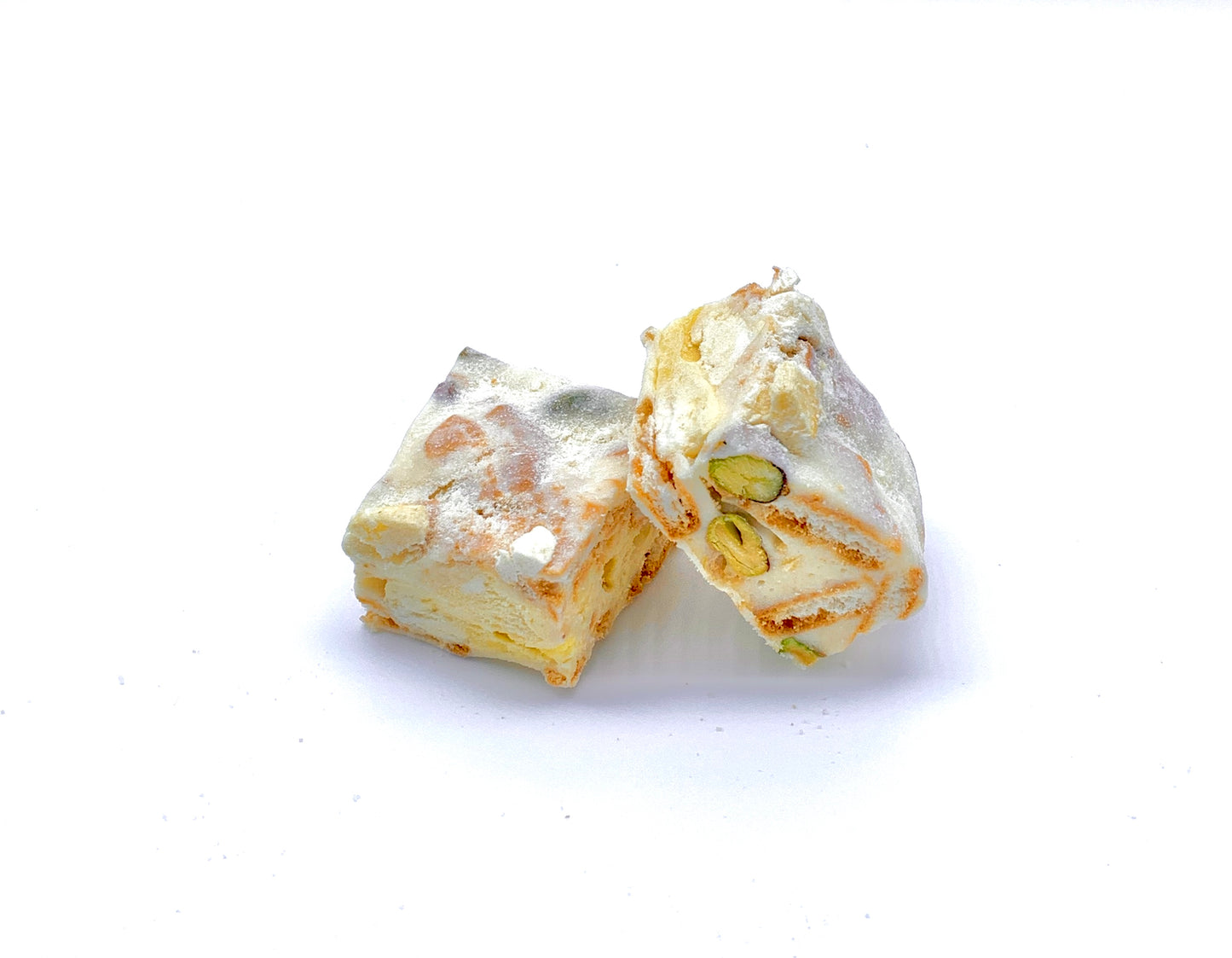 榴槤開心果雪花酥 Durian Pistachio Snowflake Crisp 10件